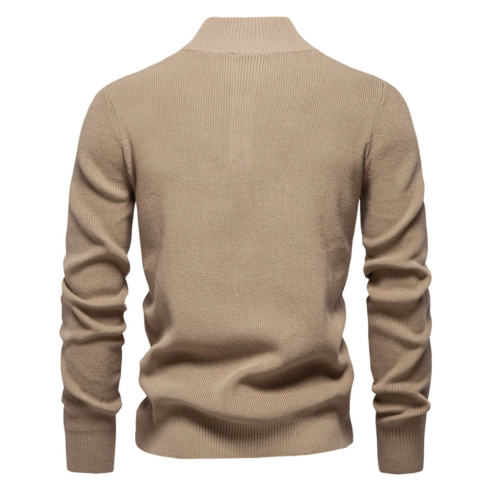 Matt | Men's Sweater With Button Design